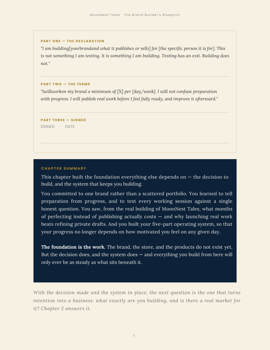 The Brand Builder's Blueprint