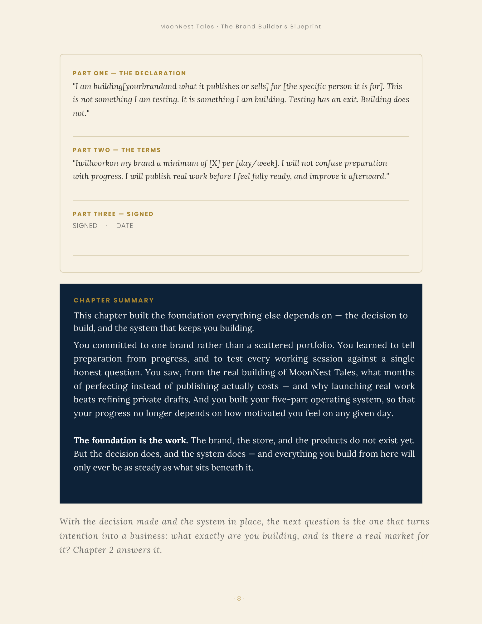 The Brand Builder's Blueprint