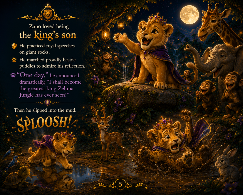 The Little Lion Who Roared Too Loud