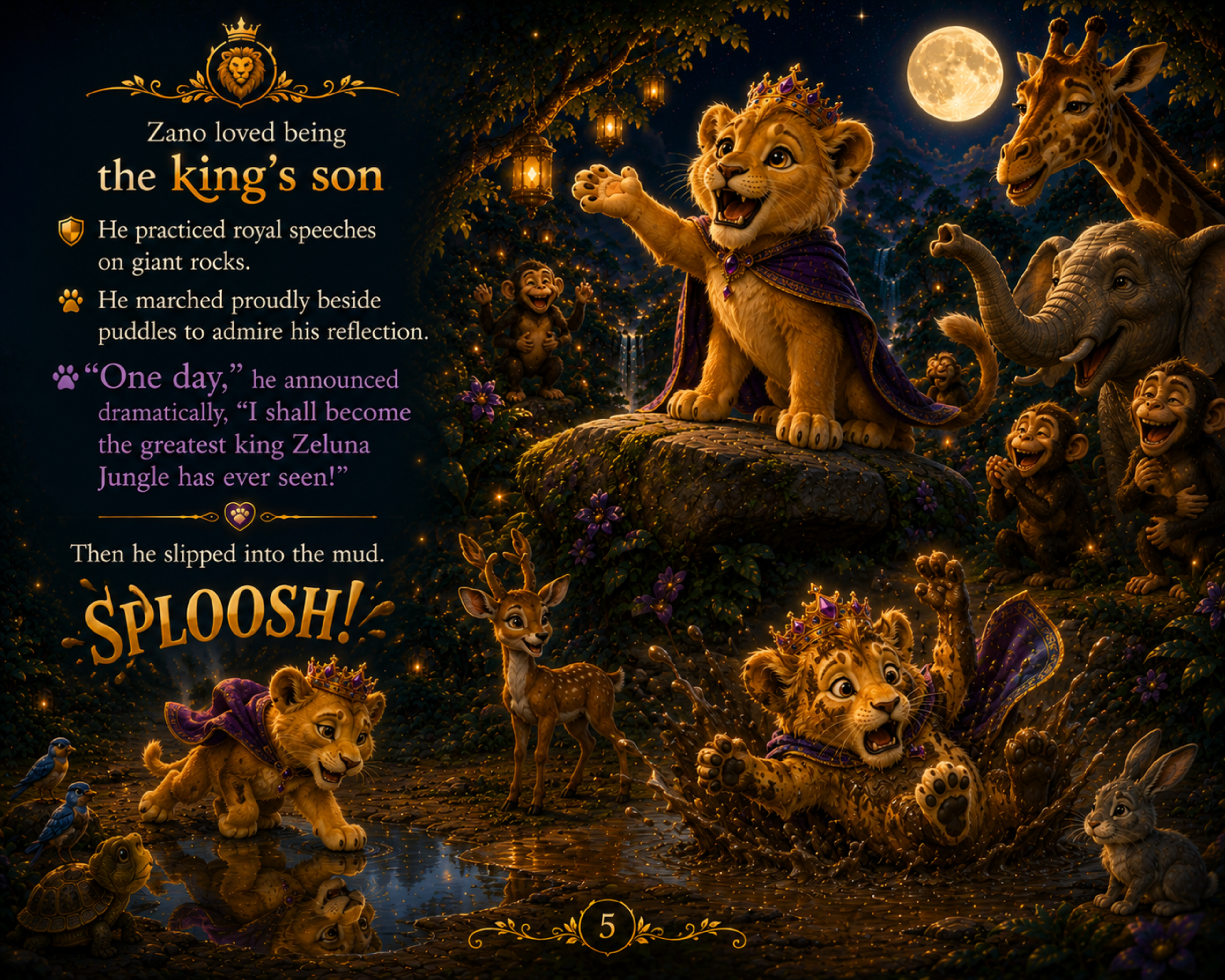 The Little Lion Who Roared Too Loud